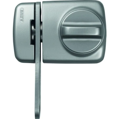 Image of ABUS 589249 7530 S Door Lock with Blocking Clip for Thin Doors Silver
