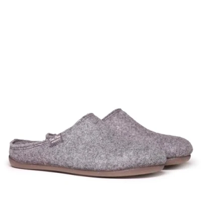 Image of Toni Pons Women&#039;s slippers in recycled felt MONA FR Grey, 38 EU 5 UK