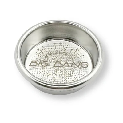 Image of verybarista IMS Big Bang Precision Filter Basket made for Breville Sage 54mm bottomless portafilters, double espresso (h25.5)