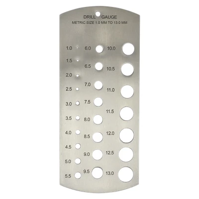 Image of Sealey Drill Gauge Metric 1 13mm