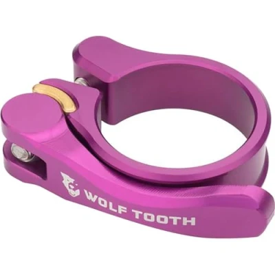 Image of Wolf Tooth QR Quick Release Seatpost Clamp 29.8mm, Purple