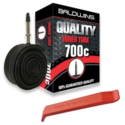 Image of 700c Baldwins Cycle/Bike Inner Tube 700 x 28c to 32c (Fits any 28c, 30c, Tyre) Presta/French Type Valve