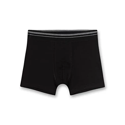 Image of Sanetta Boys&#039; Boxershorts Boxer Shorts, Super Black, 16 Years