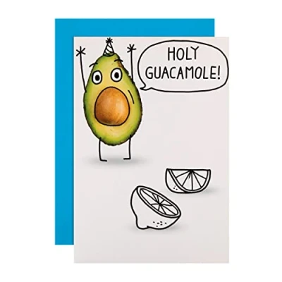 Image of Hallmark Birthday Humour Card Shoebox Cartoon Style Design