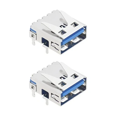 Image of Create idea 2Pcs Console USB Port Connector Replacement Compatible with PS5 Game Charging Electrical Accessories Metal