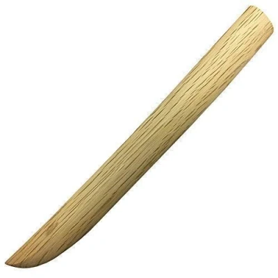 Image of Playwell Marial ARts Wooden Natural White Oak Wood Tanto 11.5&quot;
