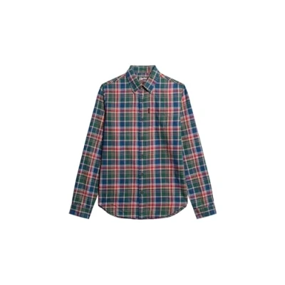 Image of Superdry Vintage check Shirt, Men&#039;s, Size: Large, Upstate multi