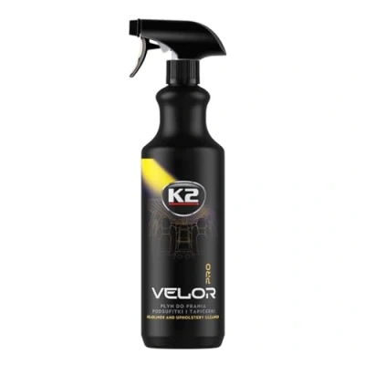Image of K2 VELOR Car Interior Roof Headliner Cleaner Upholstery Fabric Dirt Remover 1L