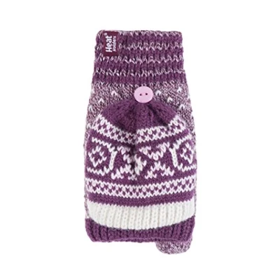 Image of HEAT HOLDERS Ladies Converter Heatweaver Thermal Winter Warm Mitt GLOVES TOG 2.3 (Rose Stockholm)