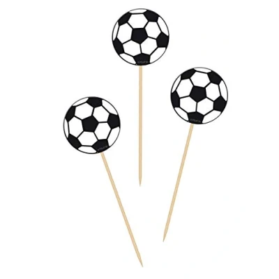 Image of Folat 26224 Fußball Football Party Pickers, Multi Colors, Standard Size