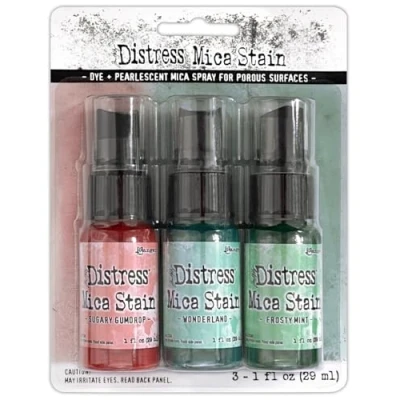 Image of Ranger Tim Holtz Distress Holiday Mica Stains Set 6