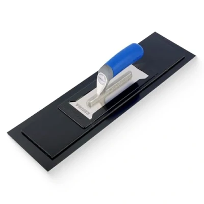 Image of REFINA PLAZIFLEX Plastering Trowel 20&quot; x 5.5&quot; (500mm 140mm) 1mm Foam Backed Plaster Lightweight Interchangeable Tools for Gypsum &amp; Skim Coat