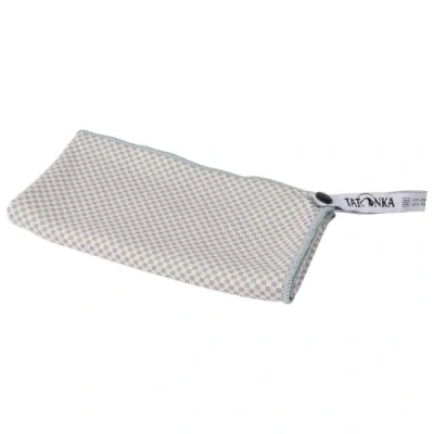 Image of Tatonka Travel Towel Bamboo M (60 x 120 cm) Ultra Light, Extremely Absorbent, Quick Drying, Antibacterial and Odour Neutralising Includes Packing Bag Grey)