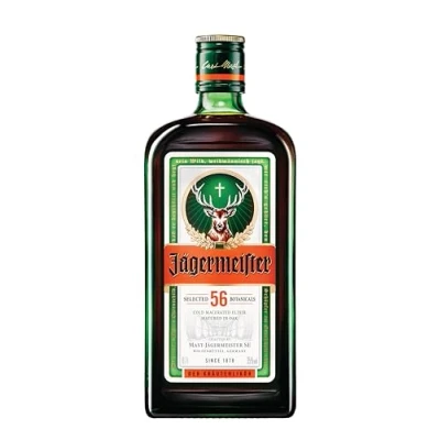 Image of Jägermeister Herbal Liqueur 70cl 35% ABV German Spirits 56 Herbs &amp; Botanicals Best Served as an Ice Cold Shot