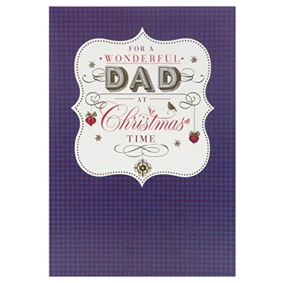 Image of Hallmark Medium Christmas Dad Traditional Card