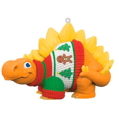 Image of Hallmark Keepsake Christmas Ornament 2024, Sweatersaurus, Funny Gifts