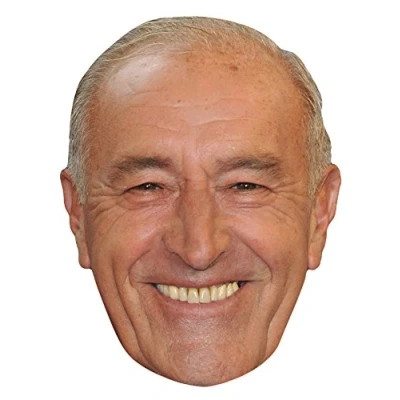 Image of FoxyPrinting LEN GOODMAN JB Strictly Come Dancing TV Star Fancy Dress Cardboard Celebrity Party Face Mask