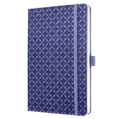 Image of SIGEL JN131 Jolie Notebook, lined, approx. A5, purple, hardcover, 174 pages