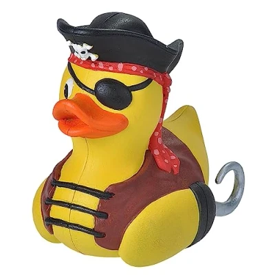 Image of Wild Republic 23215 Rubber Ducks, Pirate