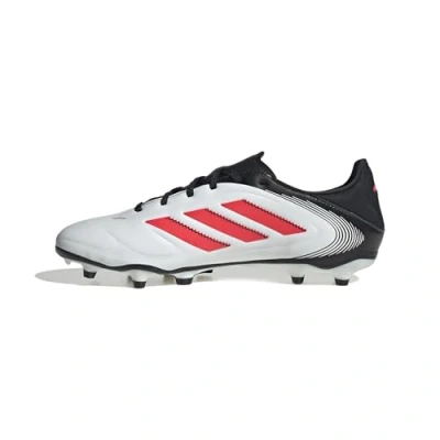 Image of adidas Performance COPA PURE III League FG/MG Moulded stud football boots, Men&#039;s, Size: 5, Footwear white/lucid red/core black Textile/synthetics