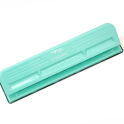 Image of Craftelier Disc Planner Punch for Binding Notebooks Scrapbooking or Craft Projects Punches up to 3 sheets of 90 g/m2 Aprox. Size 32 x 9 5 cm