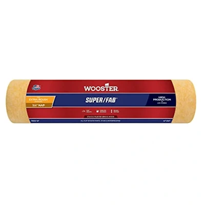 Image of Wooster Brush R243 14 Super/Fab Roller Cover, Golden Yellow, Inch