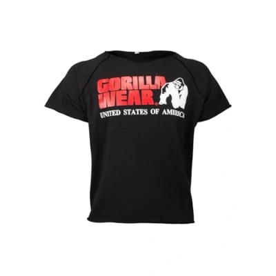Image of GORILLA WEAR Classic Workout Top Black