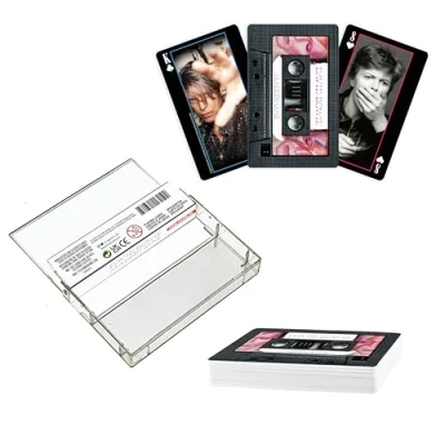 Image of Aquarius David Bowie Cassette Premium Playing Cards Themed Deck of for Your Favorite Card Games Officially Licensed Merchandise &amp; Collectibles