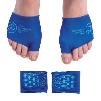 Image of Sidas ASKINGLPLAPR17 Unisex Adult Gel Foot Protectors, Blue, L/XL