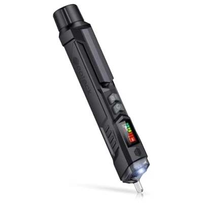 Image of Neoteck Non Contact Voltage Tester 12 1000V/48V 1000V Adjustable Dual Sensitivity AC Detector Live/Null Wire Distinguish with LCD Screen Display Buzzer Alarm Breakpoints Finder
