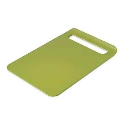 Image of Zeal Straight to Pan Slim Kitchen Chopping Board Large (13/34cm), Lime Green, 33.5 x 22.5 2 cm
