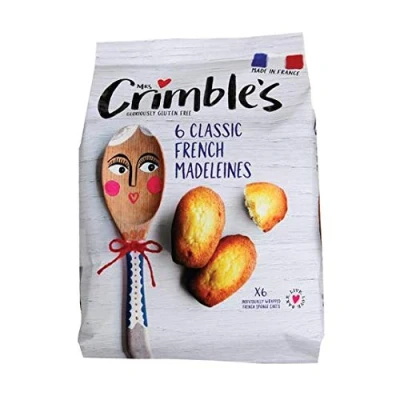 Image of Mrs Crimbles Authentically French Classic Madeleines 4 X 180G