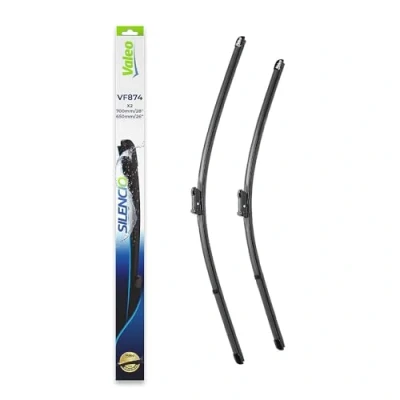 Image of 1272066, 95525445, 95528637 Wiper blade VALEO SILENCIO X.TRM 577874 700, 650mm Front Beam with spoiler for left hand drive vehicles