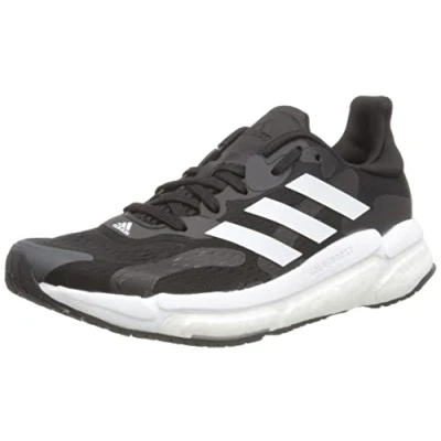 Image of adidas Women&#039;s Solar Boost 4 Running Shoe, Core Black Cloud White Grey, 4.5 UK