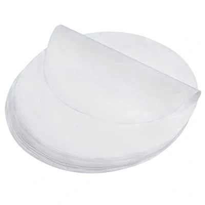 Image of 8 Inch Baking Parchment Circles，100 Pcs Round Cake Liners Paper Non Stick Rounds Greaseproof Sheets for Tins Patty Separating Air Fryer