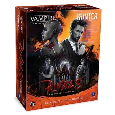 Image of Renegade Game Studios Vampire: The Masquerade Rivals Hunters &amp; Hunted Card Ages 14+ 2 4 Players 30 70 Minutes Playing Time