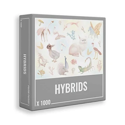 Image of Cloudberries Hybrids Puzzle Dreamy, Colourful and Challenging 1000 Piece Jigsaw for Grown Ups Premium Quality Difficult Made in Europe Especially Adults