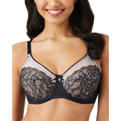 Image of Wacoal Women&#039;s Retro Chic Full Figure Underwire Bra, Toast, 34F