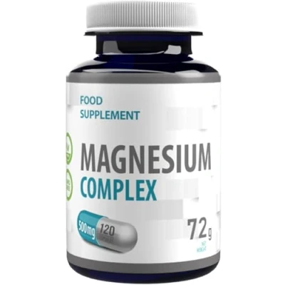 Image of Magnesium Complex L Threonate, Bisglycinate, Taurate 2000mg Per Serving 120 Vegan Capsules, High Strength, No Fillers or Bulkers