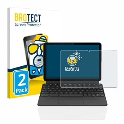 Image of brotect Screen Protector Anti Glare compatible with Lenovo IdeaPad Duet Chromebook 10.1&quot; (Landscape) (2 Pack) Matte,