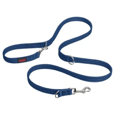 Image of HALTI Training Lead Professional Dog to Stop Pulling on the Lead, Perfect for Puppy Walks, Easy Use Double Ended Leash, Lightweight Soft &amp; Durable (Size Small, Cobalt Blue, 2m)