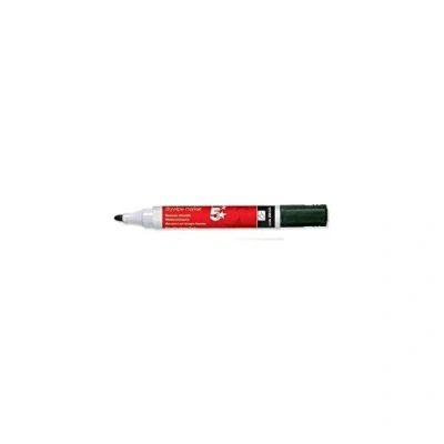 Image of Black Dry Wipe Whiteboard Marker Pen 3mm Bullet Tip (Pack of 1)