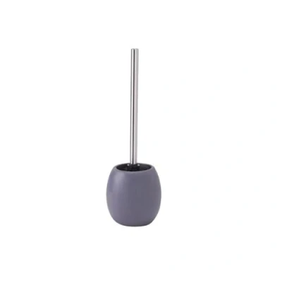Image of MSV TOILET BRUSH GREY CERAMIC STONE BALI