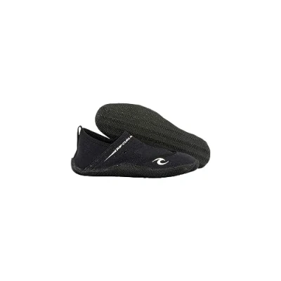 Image of Rip Curl Junior Reef Walker Boots Black Unisex Coral proof sole For beach/reef walking not surfing
