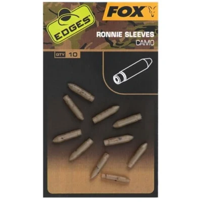 Image of Fox Edges Ronnie Sleeves (10 pieces) Carp hooklink material