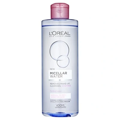 Image of L&#039;Oreal Paris Micellar Water Makeup Remover for Normal to Dry Skin 400 ml