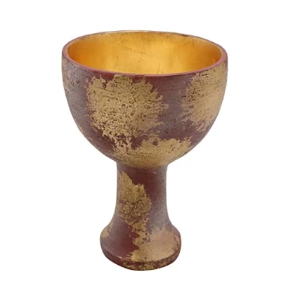 Image of N+B For Indiana Jones Holy Grail Cup, Resin Cup Christ Chalice Halloween Decorations Replica Prop Fancy Collection Gift Crusade Craft