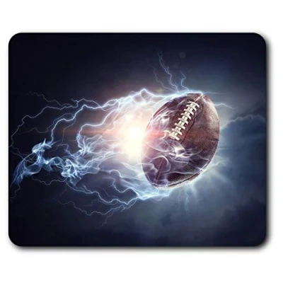 Image of Destination Vinyl ltd American Football Mouse Mat Pad Computer PC Laptop Gaming Office Home Desk Accessory Gadget 2571