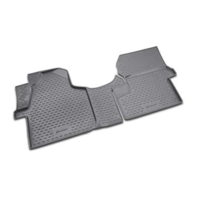 Image of Element EXP.NLC.51.24.210 Rubber Car Mats for VW Crafter 10/2008 2 Pieces, Black