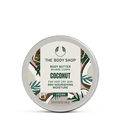 Image of The Body Shop Butter Moisturizer, Coconut, 1.7 Ounce